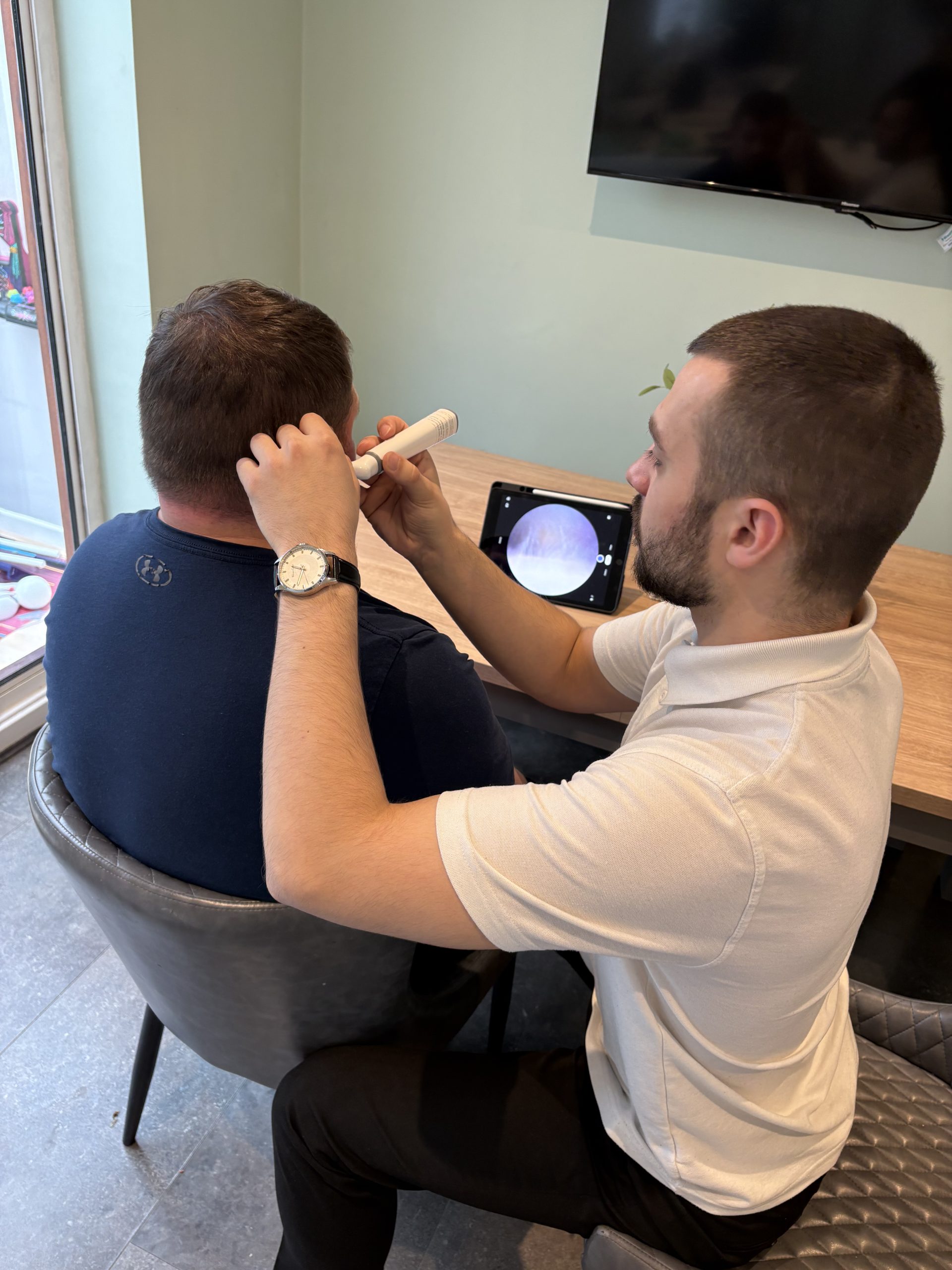 ear wax removal Cramlington professional microsuction home visit