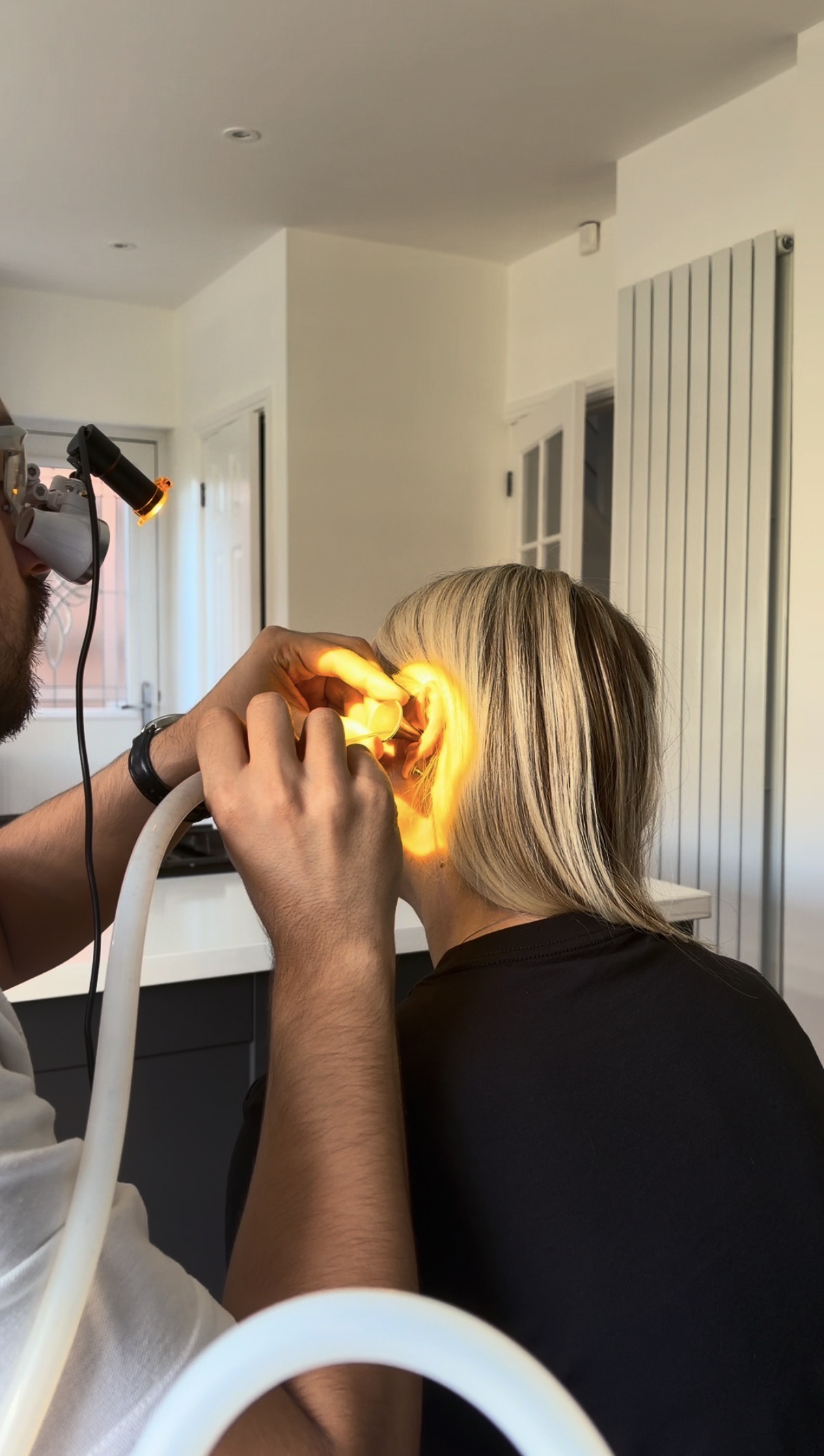 microsuction ear wax removal Tynemouth by Earluxe specialist